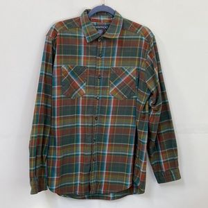 Flannel shirt! Perfect for the cooler weather